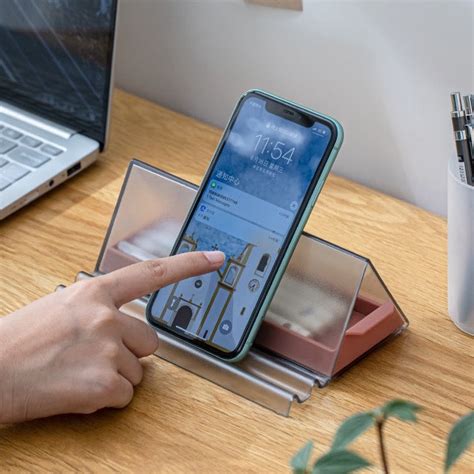 Desk Phone/Tablet Stand with Removable Tray – mymercado