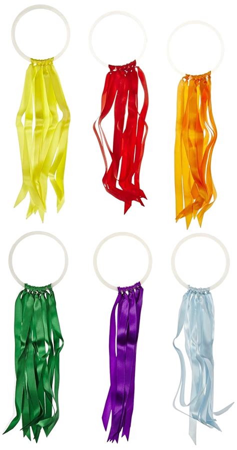 Sportime Rainbow Hoops Small - 12 Inches - Set of 6 : Amazon.in ...