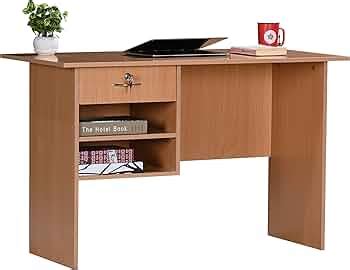 DeckUp Plank Giona Engineered Wood Study Table and Office Desk ...