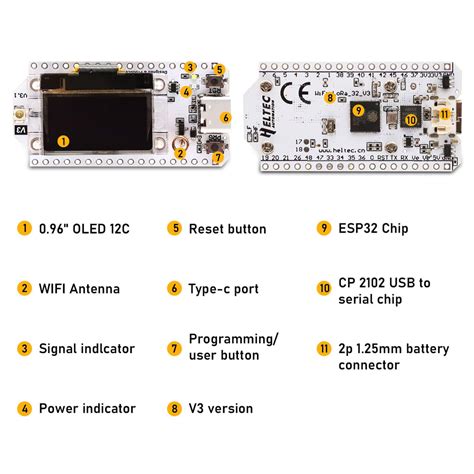 Buy IoT ESP32 LoRa Dev Board with OLED and 2.8KM Wireless Range