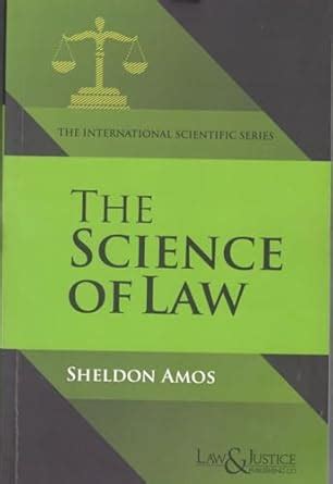 Buy The Science of Law Book Online at Low Prices in India | The Science ...