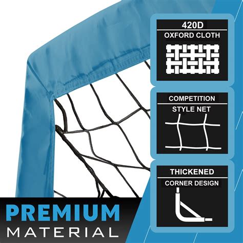 Snapklik.com : RUNBOW 6x4 Ft Portable Kids Soccer Goal For Backyard ...