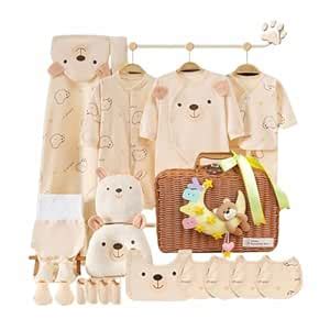 Little Surprise Box Smiling Ted Print Newborn Baby 23-Piece Gift Hamper ...