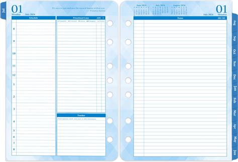Amazon.com : 2025 Planner Refills – Jan.2025 - Dec.2025, Two Pages Per ...