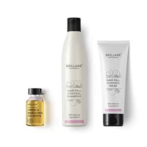 Brillare Anti Hair Fall Treatment Combo, Strengthens roots, Prevents ...