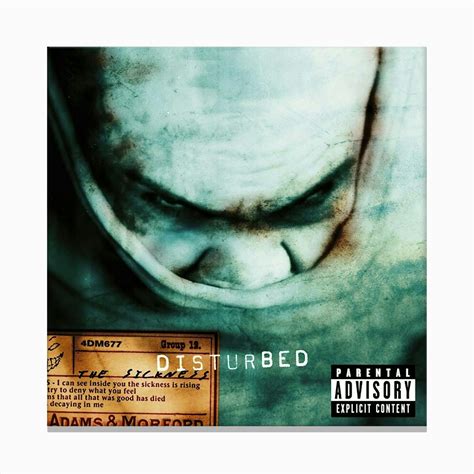 Disturbed Album Covers 8 Canvas Print by Liberta - Fy