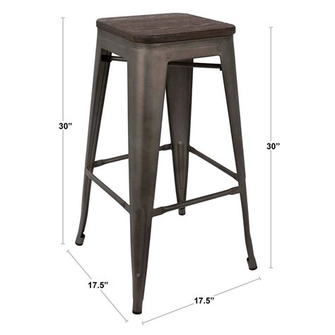Honeybloom Westfield Barstool Black | Black Barstool | At Home