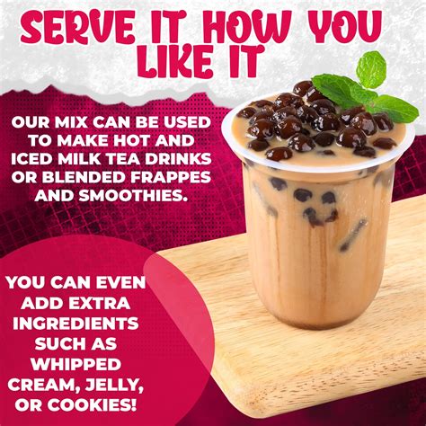 Buy Fusion Select Authentic Strawberry Bubble Tea Kit Extra Rich (5 ...