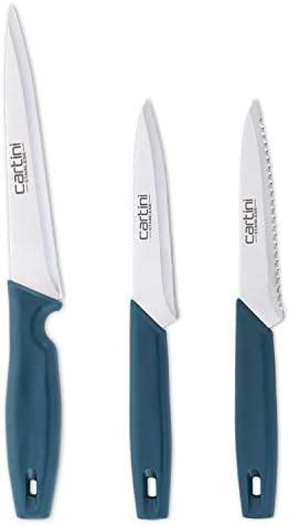Buy Pigeon by Stovekraft Stainless Steel Kitchen Knives Set, 3-Pieces ...