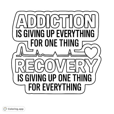 Image result for Addiction Recovery Coloring Pages