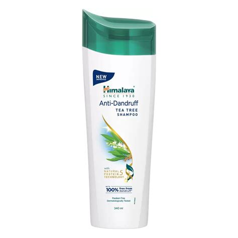 Buy Himalaya Anti-Dandruff Shampoo with Tea Tree, 340 ml | 19 Minutes ...
