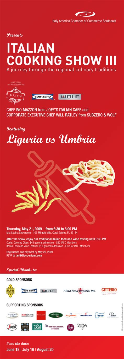 Image result for Two Italian Cooking Show