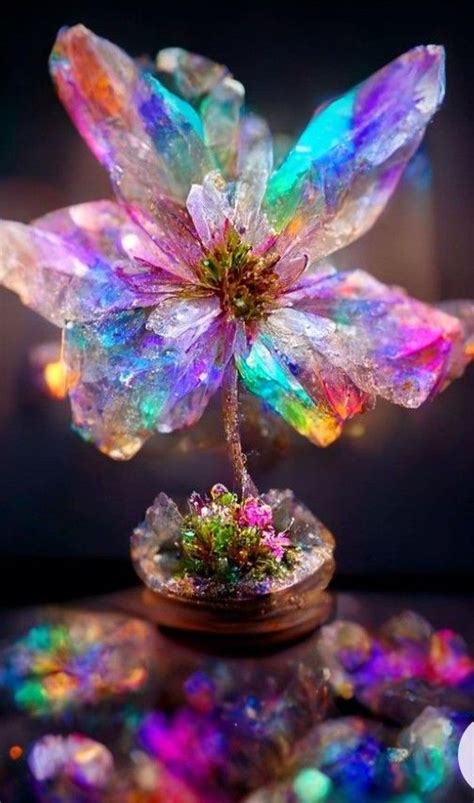 Image result for Crystal Flower Tutorial