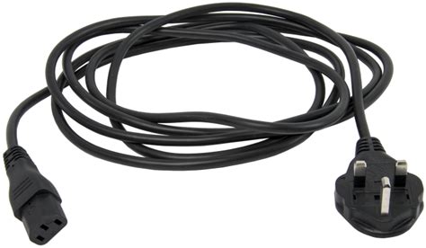 18653: 10 A Detachable Power Cord for Use in United Kingdom and...