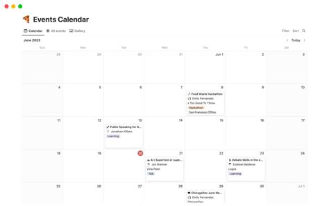 Best Event Calendar Templates for Every Occasion