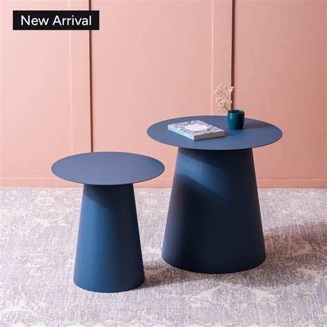 Buy Blue Earthy End Table Set Online at Best Price in India | Nestroots