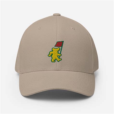 Grateful Dead Dancing Bear Masters Hat Masters Augusta Cap Golf Flexfit ...