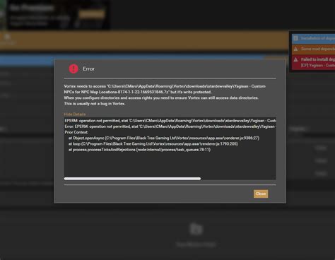 Image result for Vortex JavaScript Error