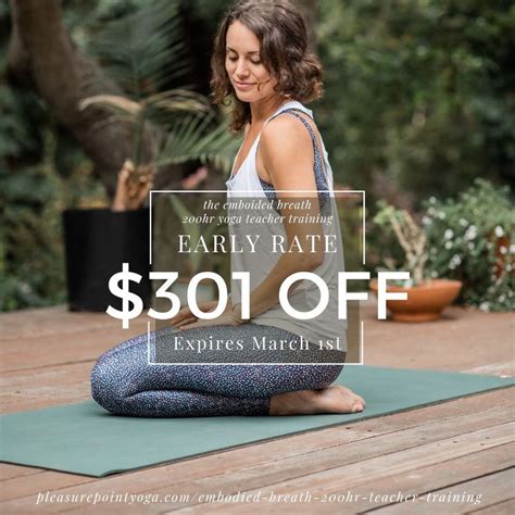 Early Rate Deadline: 200hr Yoga & Breathwork Teacher Training (3/1 ...