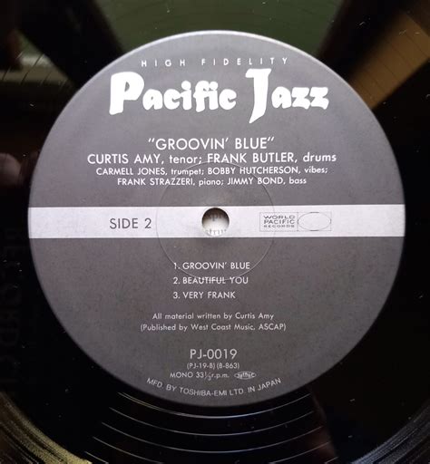 Curtis Amy & Frank Butler - Groovin` Blue - Kupindo.com (77448589)