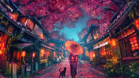 Cherry Blossom Anime 4k Wallpapers - Wallpaper Cave
