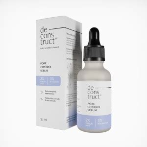 deconstruct Pore Control Serum with 2% Salicylic & 3% Niacinamide ...