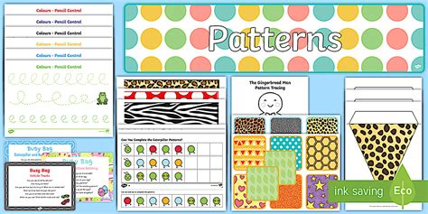 Childminder Patterns EYFS Resource Pack (teacher made)