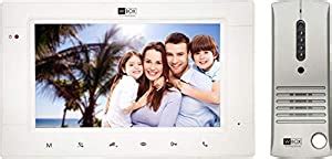 WBox 7 inch Colour Display Video Door Phone Intercom Complete Kit with ...