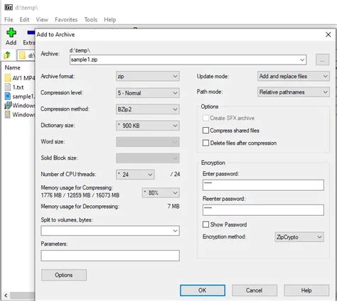 Image result for How to Set Password On Zip File