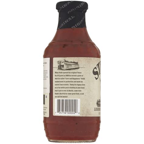 Stubb's Original Bbq Sauce Sauce 510g | Woolworths