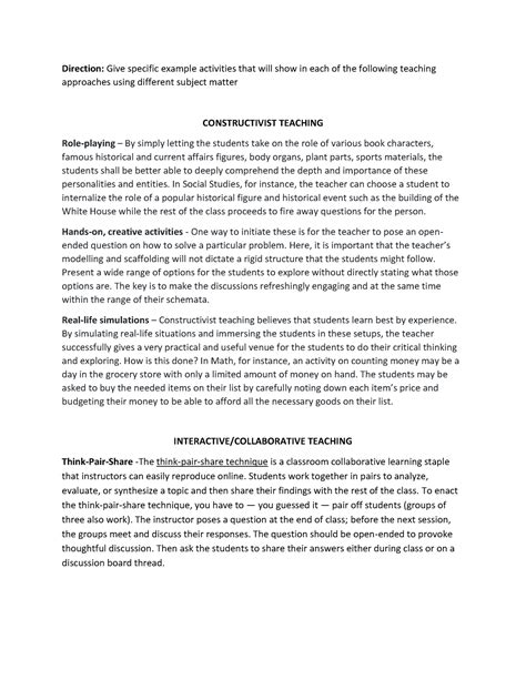 Image result for Teaching Direction