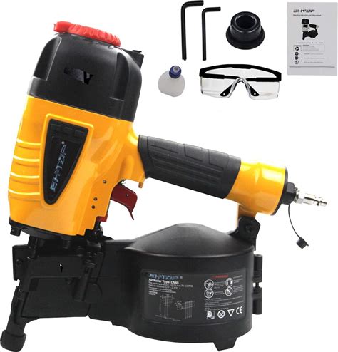 Buy BHTOP 15-Degree Coil Siding Fencing Nailer 1 14-inch to 2-12-Inch ...