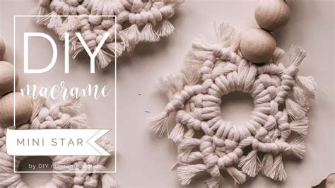 Image result for Easy Macrame Star Tutorial