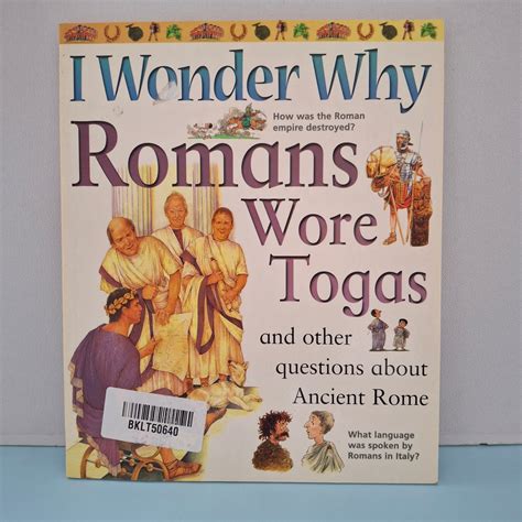 Romans Wore Togas - BKLT50640 – Extrokids