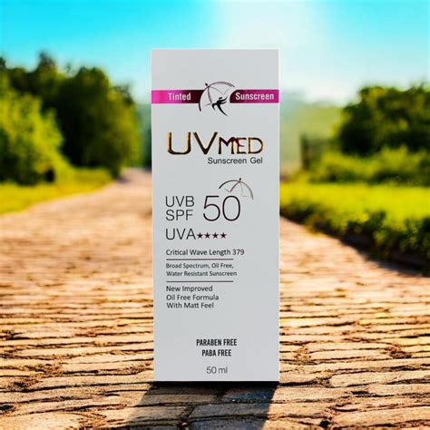 Uvmed Sunscreen Gel With SPF 50 – Cosmosentials