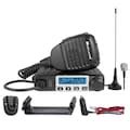 Midland Radio Mobile Two Way Radio, 15 Output Watts, Blk MXT115 | Zoro