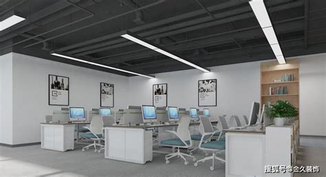 1500平方创意工厂办公室装修设计案例效果图_岚禾办公空间设计