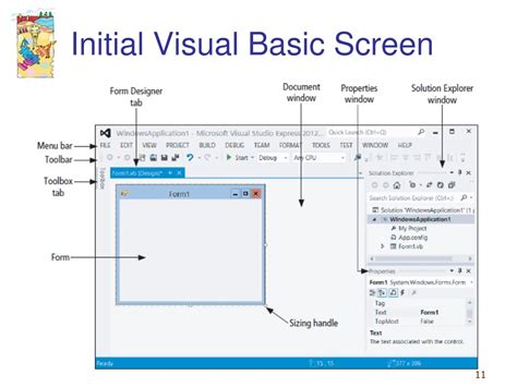 Image result for Full Screen Visual Basic Code