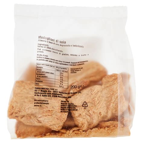 Medaglioni Di Soia Vegan Proteici E Ricchi Di Fibre Terranostra ...
