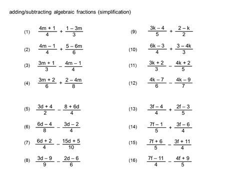Worksheet Solving Equations With Fractions at Hudson Dyett blog