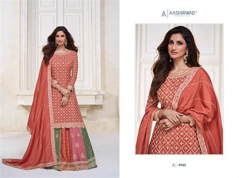 Aashirwad Gulkand Colors Designer Salwar Suit