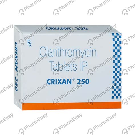 Crixan 250 MG Tablet (10): Uses, Side Effects, Price & Dosage | PharmEasy