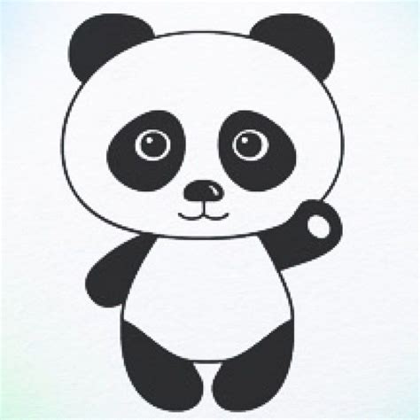 Panda Bear Drawing Easy - Drawing Improvement Challenges