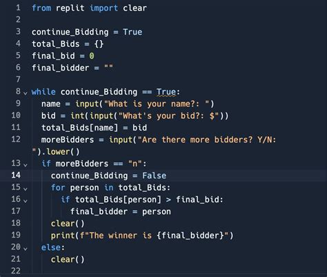 Image result for Python Program Auction Online