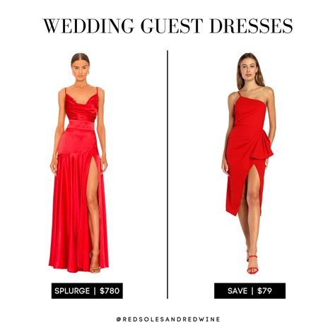 Red wedding guest dress summer 60 photos - Astyledwedding.com