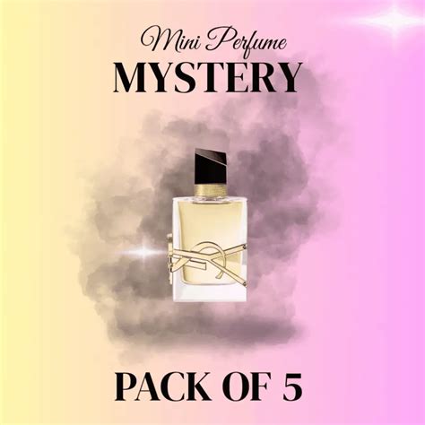Myster Minis – Pack of 5 Luxury Perfume Sampler (Original Designer Min ...