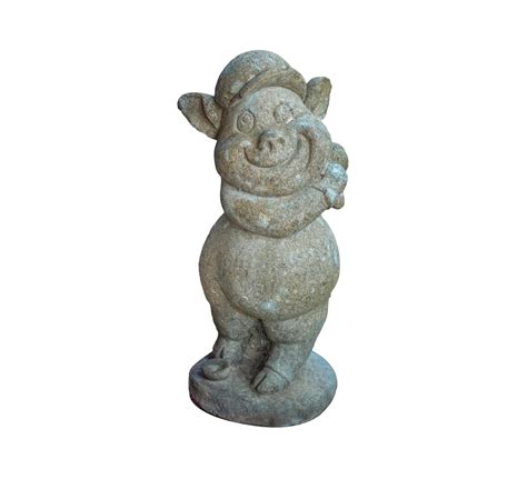 Pig Statue – Stone Art