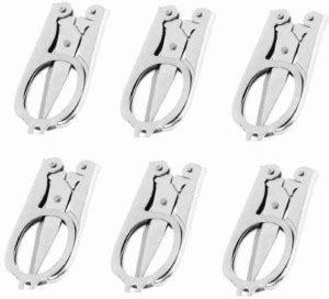 Flipkart.com | Mora Stainless Steel Hair Trimming Folding Scissor 6 For ...
