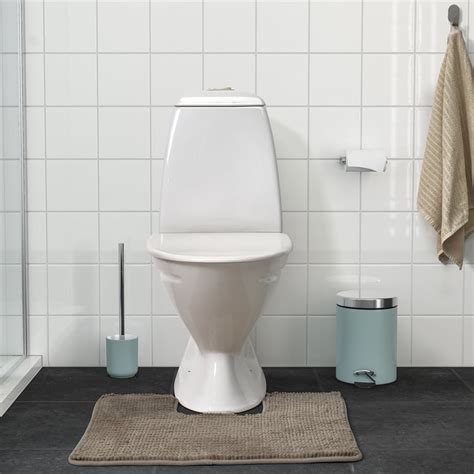 TOFTBO pedestal mat, beige, 55x60 cm (22x24") - IKEA
