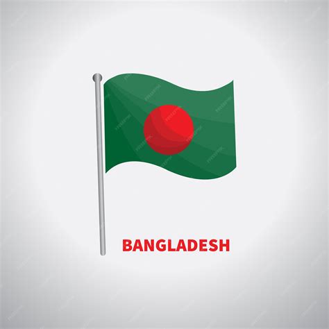 Premium Vector | National flag of bangladesh.